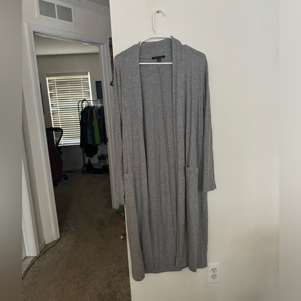Banana Republic - long light grey sweater - size SM